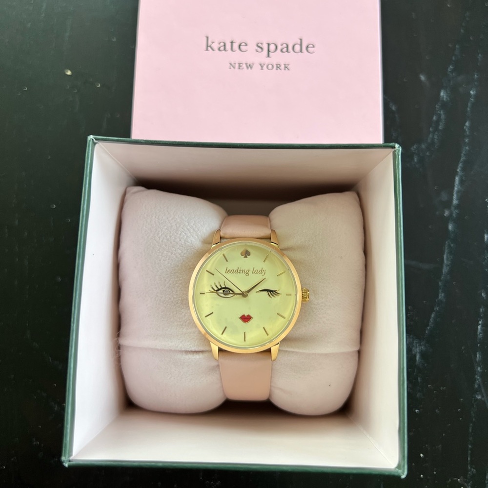 Kate Spade New York Leading Lady Pink Watch - Working & Brand New with tag